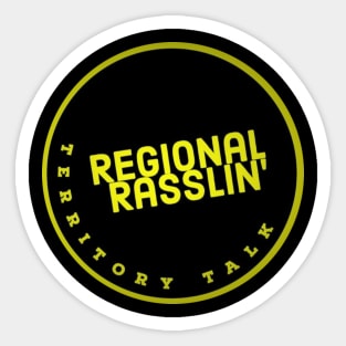 Regional Rasslin' Podcast Sticker